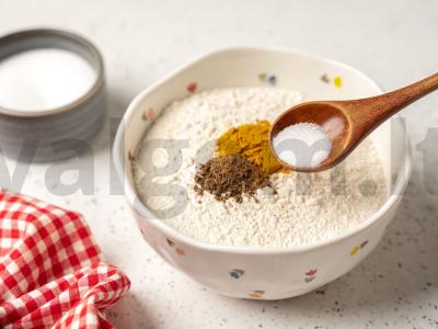 Kario vištienos pyragėliai Žingsnis 1