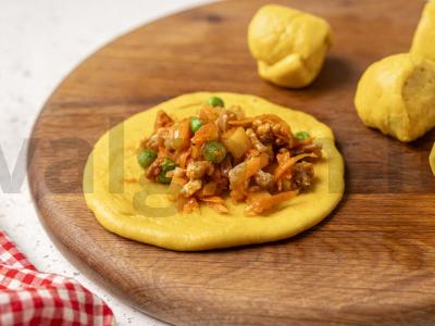 Kario vištienos pyragėliai Žingsnis 8