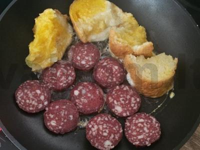 Skrebučiai su kiaušiniene pusryčiams Žingsnis 3