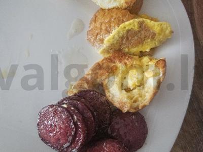 Skrebučiai su kiaušiniene pusryčiams Žingsnis 5