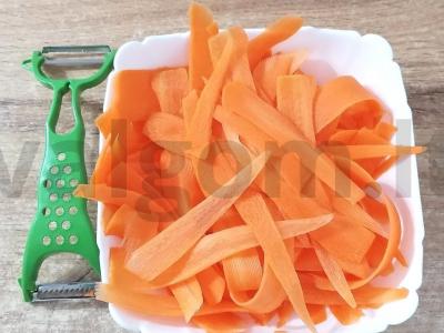 Greitas morkų salotas Žingsnis 1