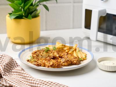 Vištiena su česnaku ir medumi oro grilyje pagrindine nuotrauka