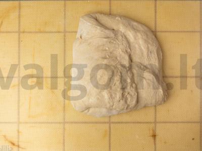 Ruginė duona ant rauginto Žingsnis 7