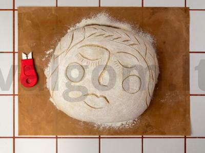 Ruginė duona ant rauginto Žingsnis 14