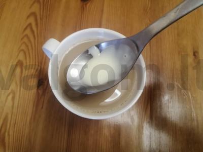 Cikorijos gėrimas su cinamonu ir pienu Žingsnis 6