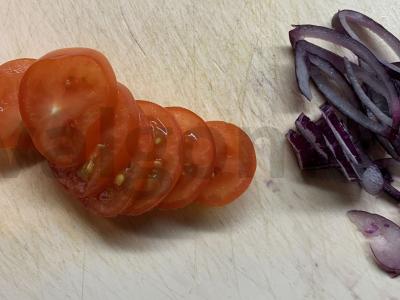 Kepinys su vištiena ir daržovėmis per 30 minučių Žingsnis 3