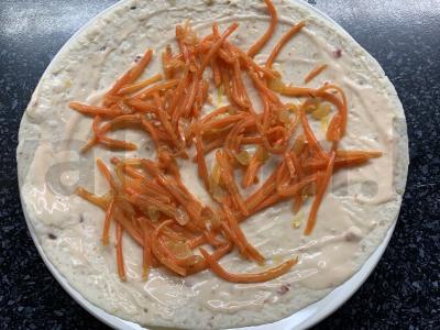 Kepinys su vištiena ir daržovėmis per 30 minučių Žingsnis 5