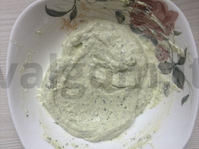 Žalios varškės bandelės su rukola Žingsnis 3