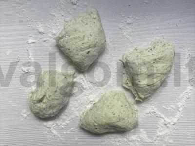 Žalios varškės bandelės su rukola Žingsnis 8