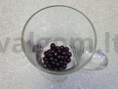 Pieninis kokteilis su bananais, avietėmis ir tapioka Žingsnis 6