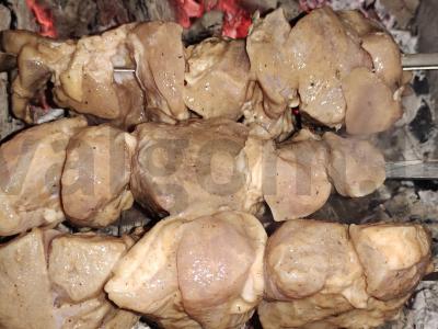 Šašlykas iš kiaulienos su kečupu ir garstyčiomis Žingsnis 4