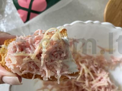 Brusketa su virtine dešra Žingsnis 6