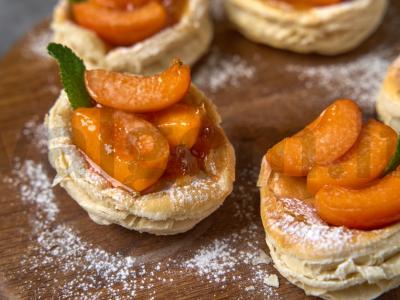 Abrikosų mini tartai Žingsnis 4