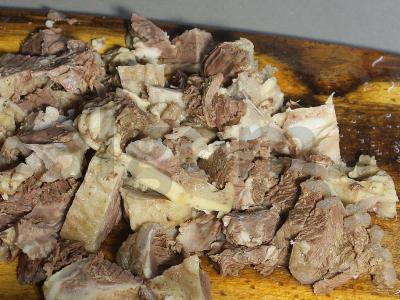 Jautienos sriuba su pupelėmis ir grybais Žingsnis 2