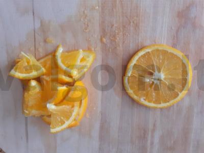 Apelsinų gazuotas vanduo su mėtomis ir cinamonu Žingsnis 2