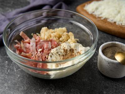 Tostai su žiedine kopūstu Žingsnis 2