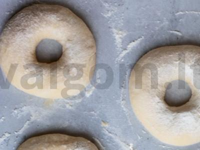 Sveiki blynai iš ruginių miltų Žingsnis 2