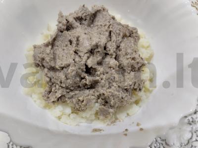 Originalūs grybų kotletai vakarienei Žingsnis 4