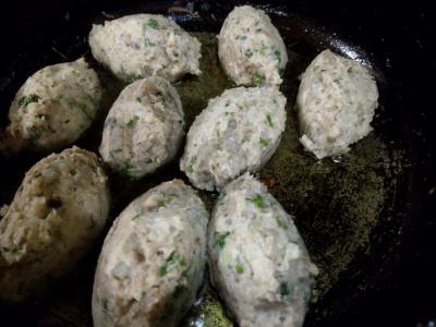 Originalūs grybų kotletai vakarienei Žingsnis 7