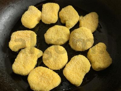 Šašlykas su vištienos nuggetais ir daržovėmis Žingsnis 1