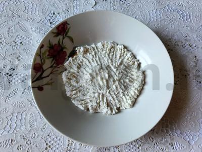 Varškės-sūrio blynai „A-la tingus khachapuri“ keptuvėje Žingsnis 1