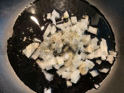 Ryžiai su moliūgų tyrė per 30 minučių Žingsnis 2