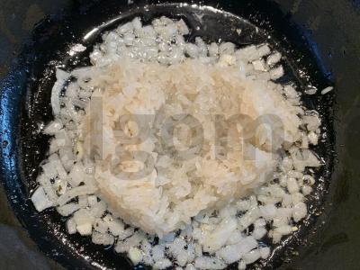 Ryžiai su moliūgų tyrė per 30 minučių Žingsnis 3