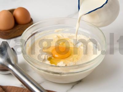 Sūrio pyragas su abrikosais Žingsnis 9