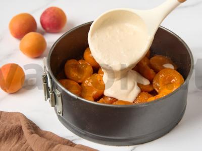 Sūrio pyragas su abrikosais Žingsnis 11