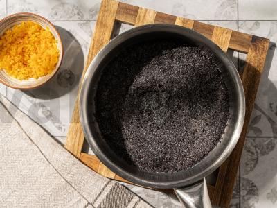 Mielinis duonos pyragas su aguonomis ir kreminiu sūriu Žingsnis 4