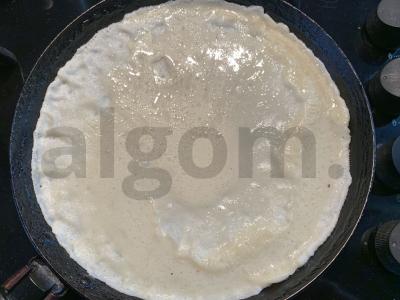 Blynai su migdolų pienu per 30 minučių Žingsnis 5