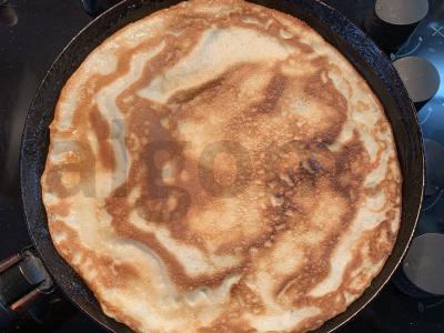 Blynai su migdolų pienu per 30 minučių Žingsnis 6