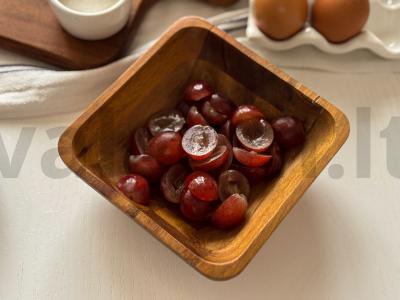 Tortas su vaisiais ir želė Žingsnis 10