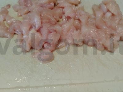 Karštos tartaletės su grybais ir vištiena Žingsnis 1