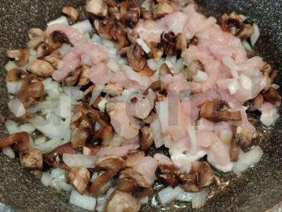 Karštos tartaletės su grybais ir vištiena Žingsnis 2