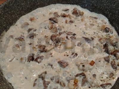 Karštos tartaletės su grybais ir vištiena Žingsnis 4