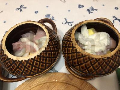 Šampinjonai su vištiena puoduose Žingsnis 4