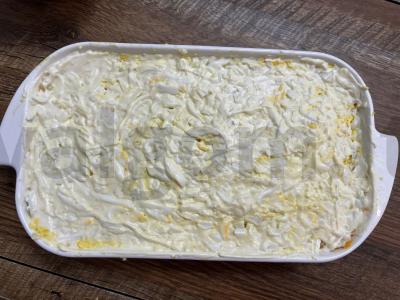 Silkė po šubomis su raudonuoju svogūnu Žingsnis 9