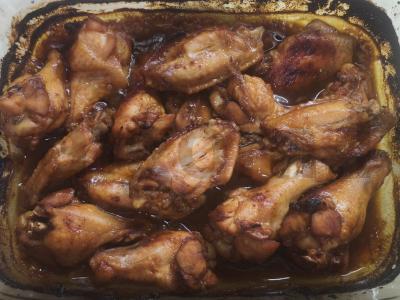 Vištienos sparneliai su barbekiu Žingsnis 5