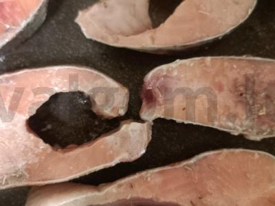 Lašišos steikas su daržovėmis Žingsnis 1