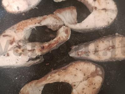 Lašišos steikas su daržovėmis Žingsnis 2