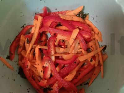 Lašišos steikas su daržovėmis Žingsnis 5