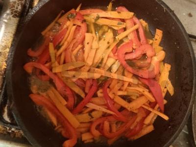 Lašišos steikas su daržovėmis Žingsnis 7