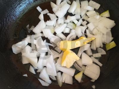 Pyragėliai su upėtakiu ir ryžiais Žingsnis 2