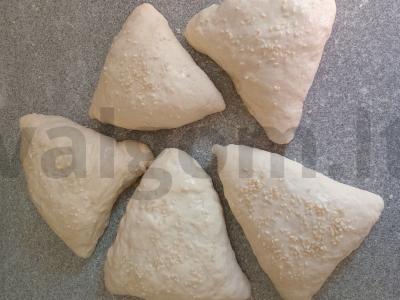 Pyragėliai su upėtakiu ir ryžiais Žingsnis 13