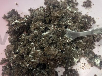 Kokosiniu drožlių biskvitiniai saldainiai Žingsnis 4