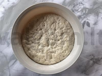 Mini pica su dviem sūrio rūšimis Žingsnis 3