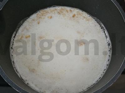 Avižinė košė su pienu ir vyšniomis Žingsnis 4