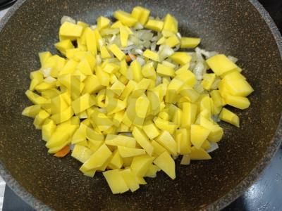 Daržovių kreminė sriuba pietums Žingsnis 2