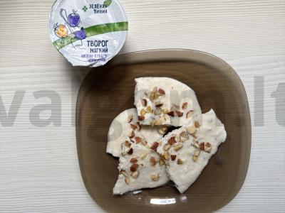 Šaldytas minkšto varškės desertas Žingsnis 8